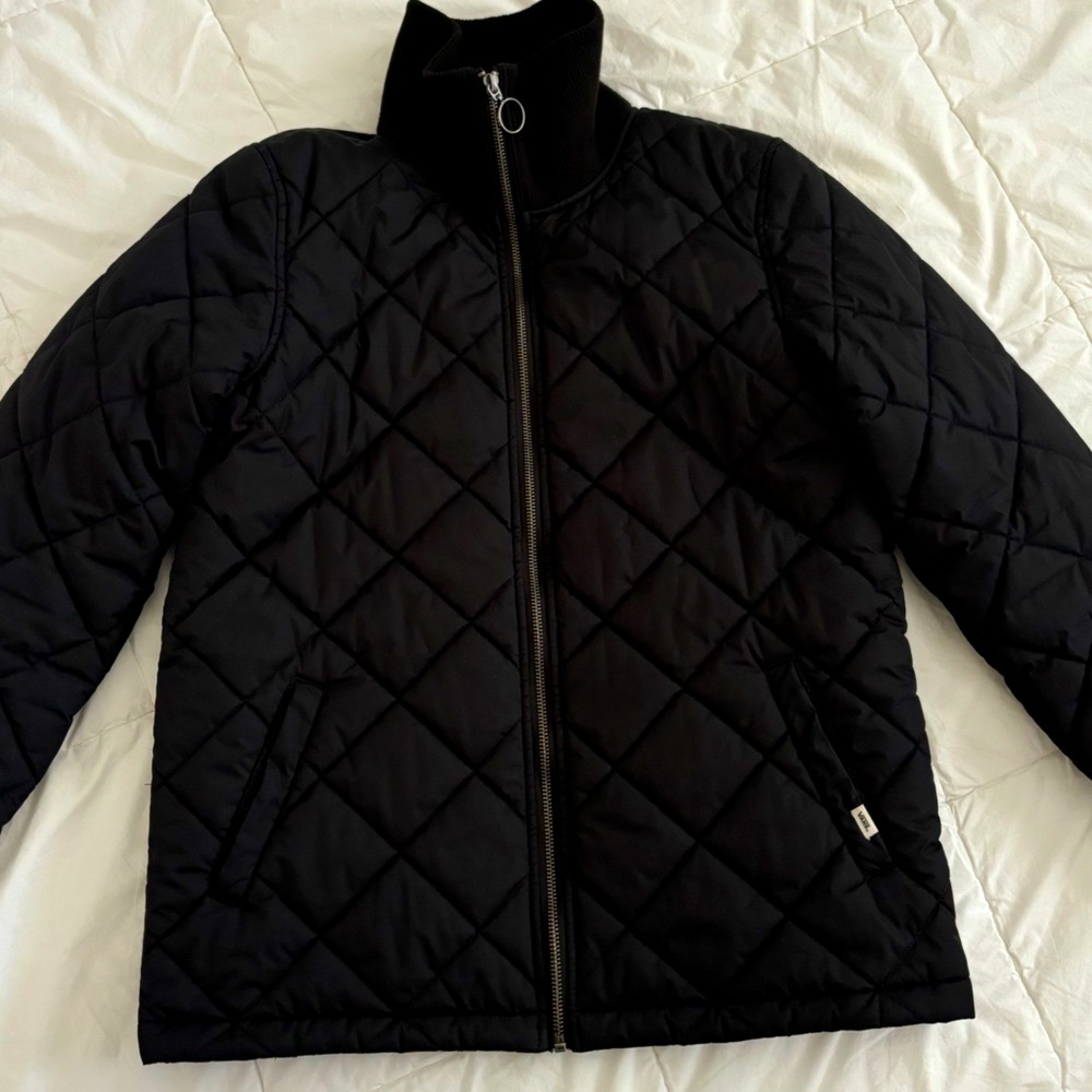 Women’s Vans quilted fall jacket size M